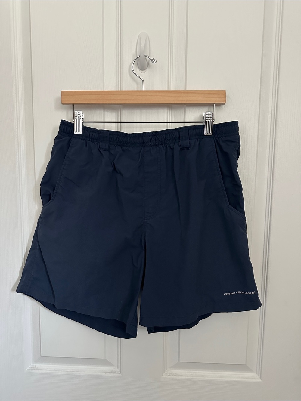 Columbia Omni Shade PFG Navy Swim Shorts